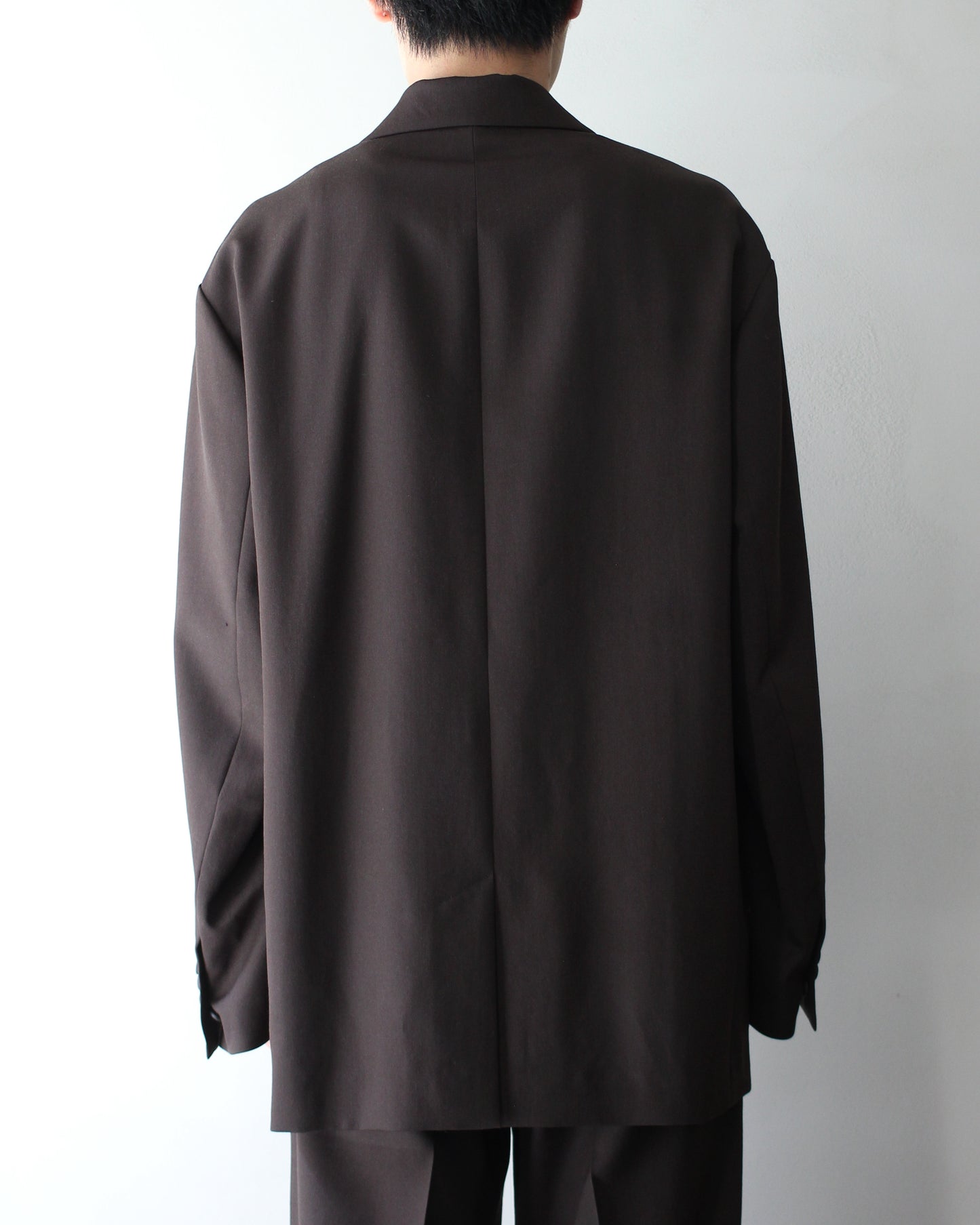 ssstein/OVERSIZED SINGLE BREASTED JACKET "MILITARY KHAKI"