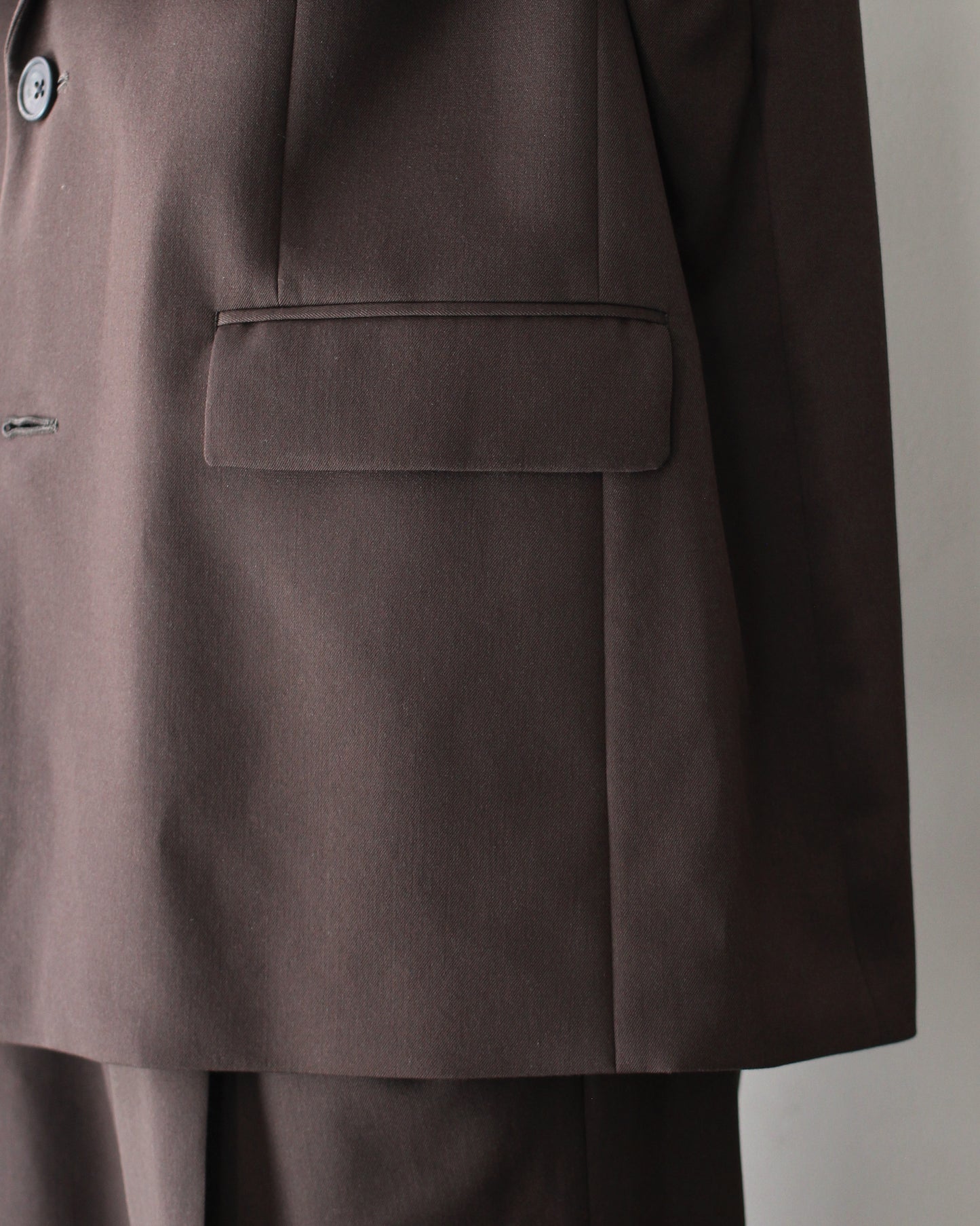 ssstein/OVERSIZED SINGLE BREASTED JACKET "MILITARY KHAKI"