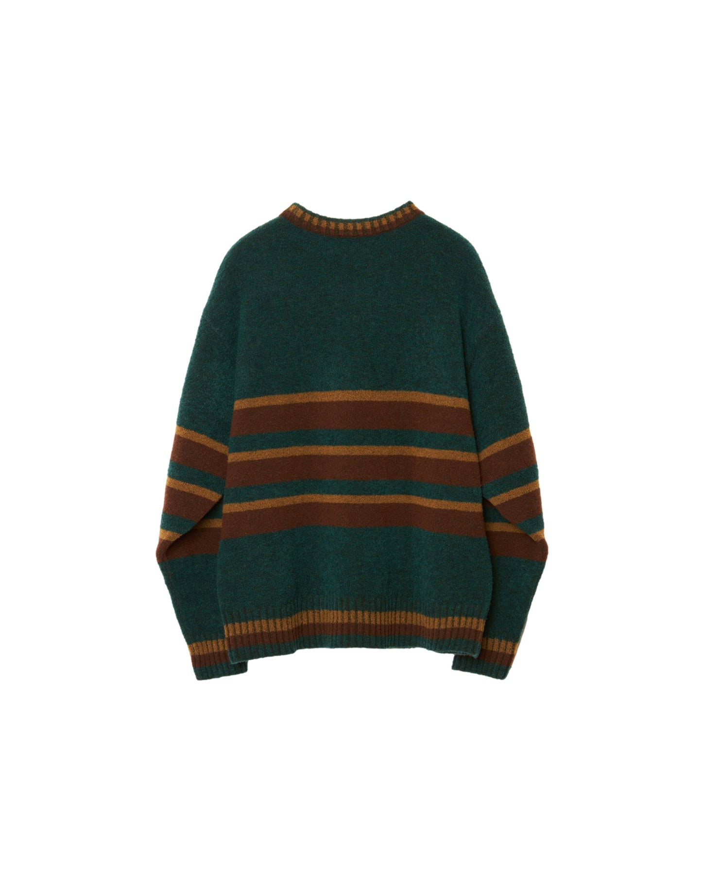 MATSUFUJI/Border Knit "GREEN"