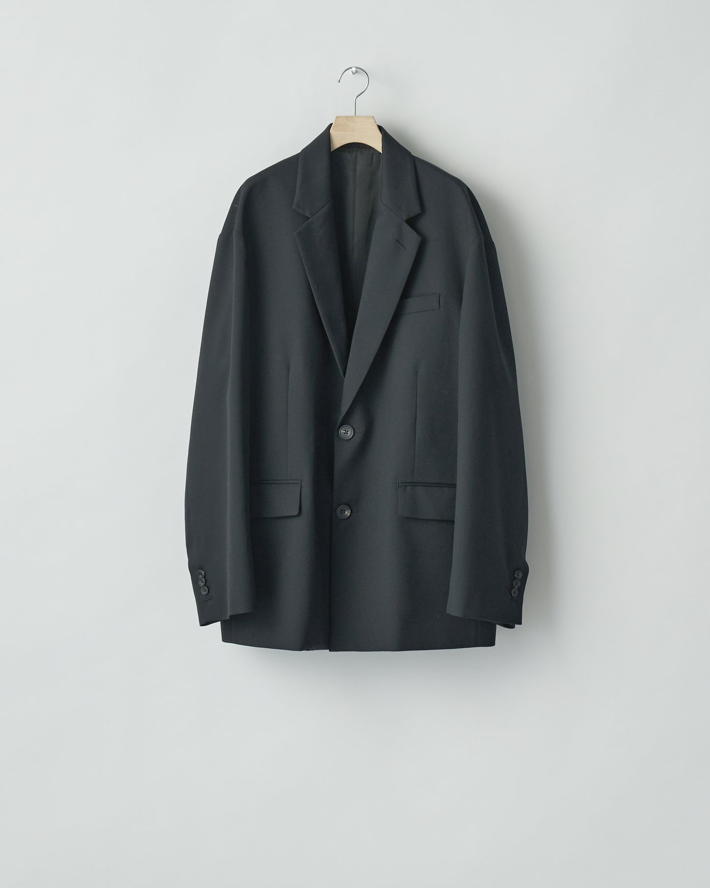 ssstein/OVERSIZED SINGLE BREASTED JACKET"BLACK"