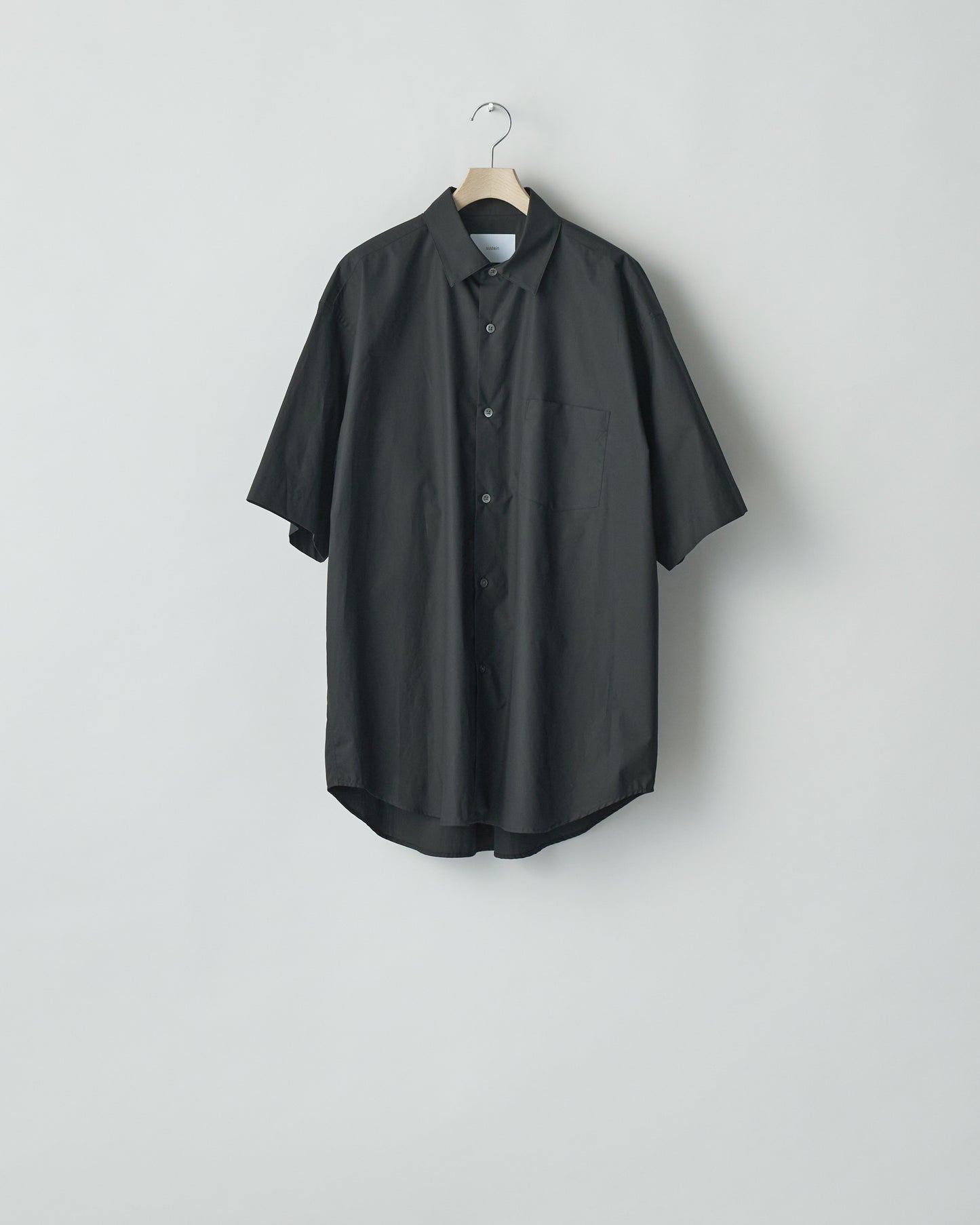 ssstein/OVERSIZED SS SHIRT"BLACK"