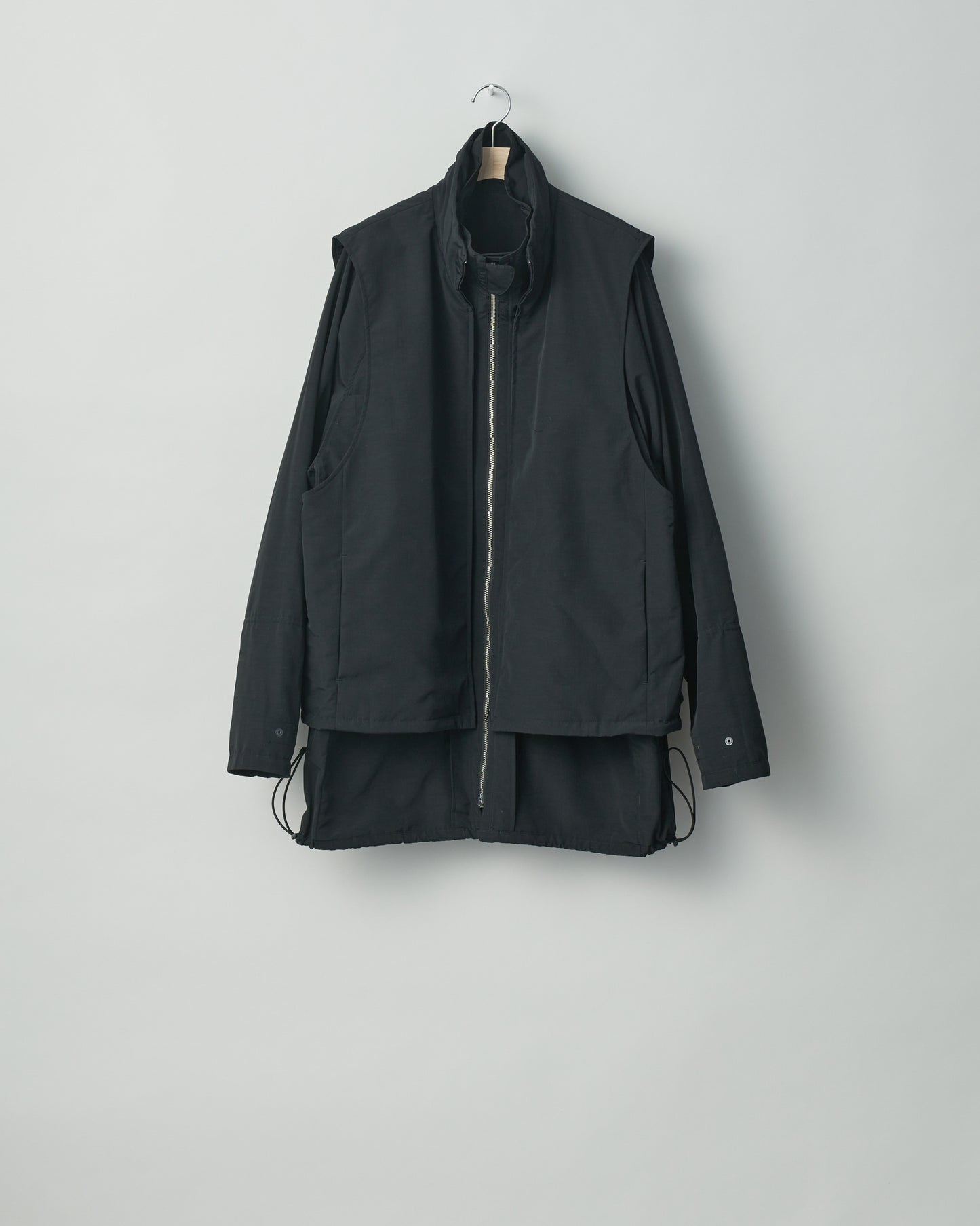 stein / REVERSIBLE MILITARY JACKET "BLACK"