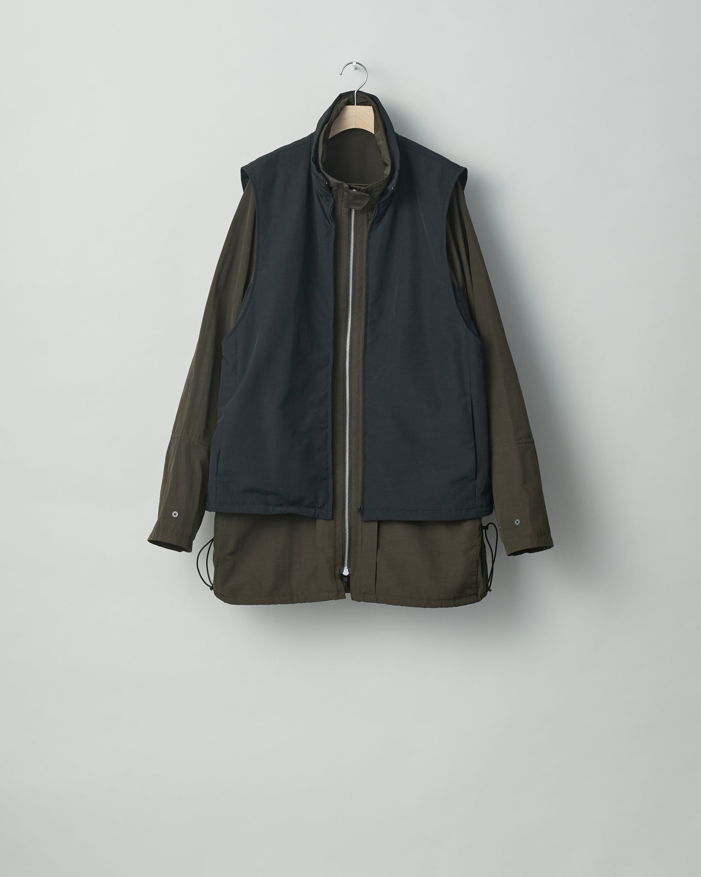 stein / REVERSIBLE MILITARY JACKET "MILITARY KHAKI"
