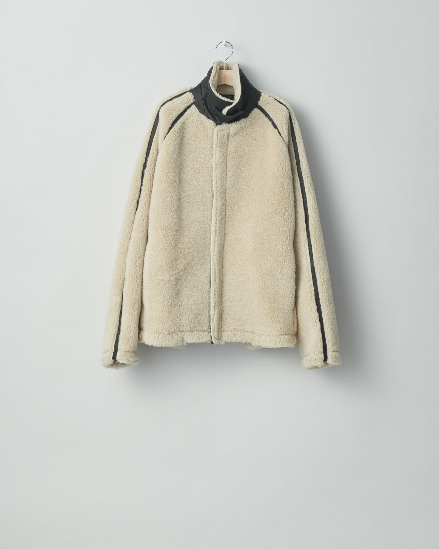 stein / WOOL FUR FLIGHT JACKET "BEIGE"