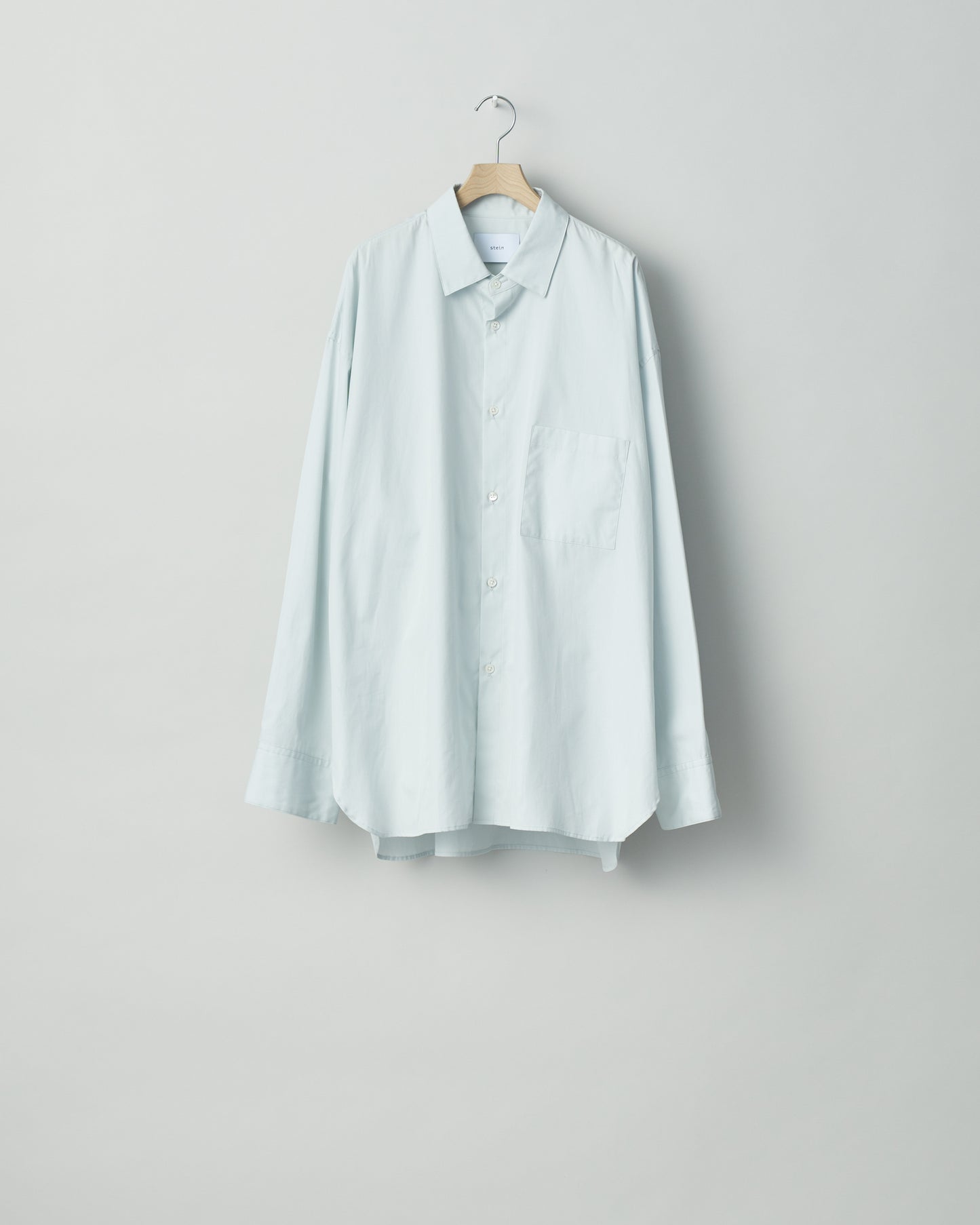 stein / Oversized Down Pat Shirt "OFF GREY"