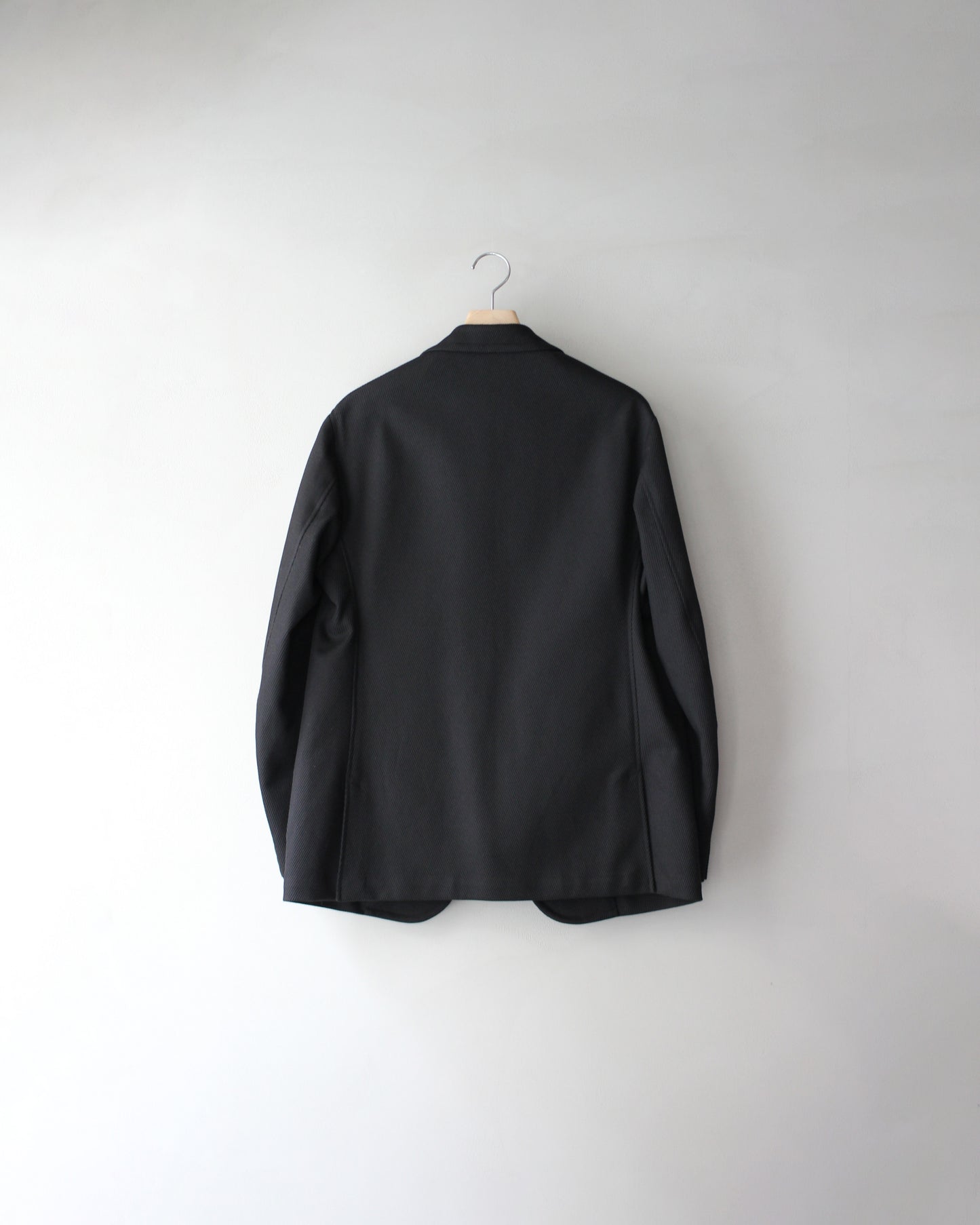 JACKET/001 COTTON KERSEY JACKET "BLACK"