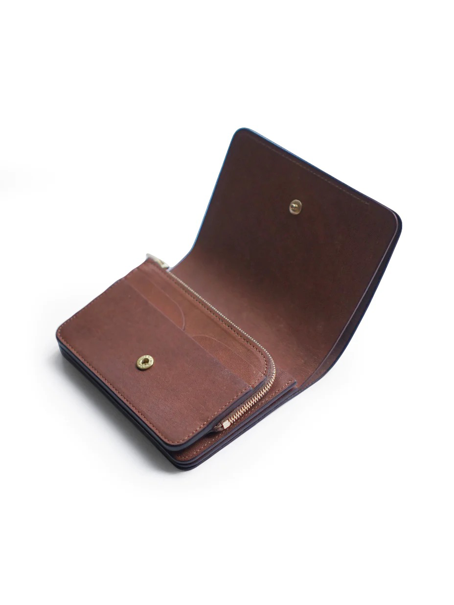 forme / Short wallet "Tigres/brown"
