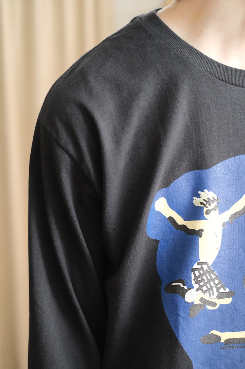 COTTON PAN(コットンパン)MOTLEY L/S "BLACK"