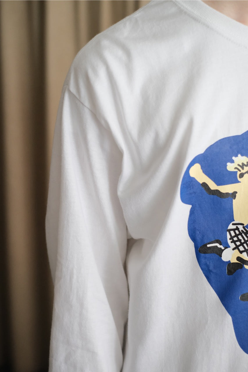COTTON PAN(コットンパン)MOTLEY L/S "WHITE"