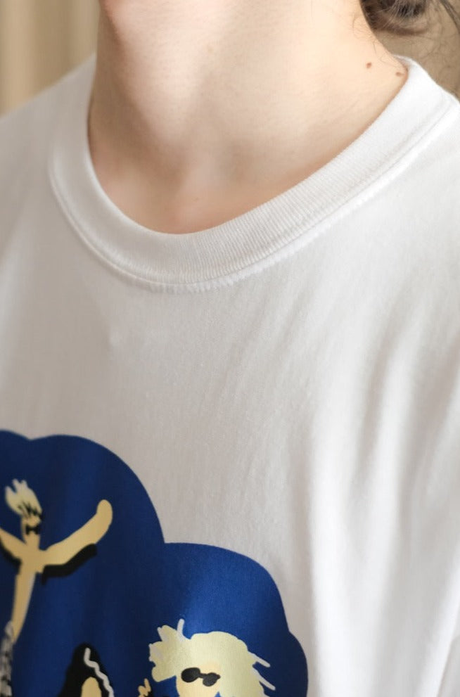 COTTON PAN(コットンパン)MOTLEY L/S "WHITE"