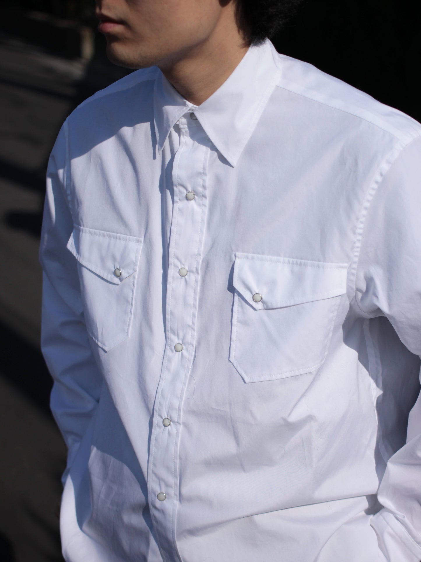 seven by seven/WESTERN SHIRTS - Broad - "WHITE"