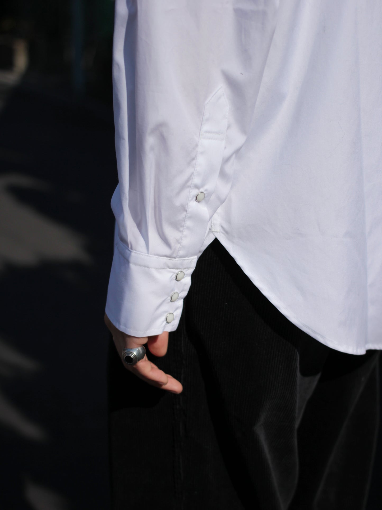 seven by seven/WESTERN SHIRTS - Broad - "WHITE"