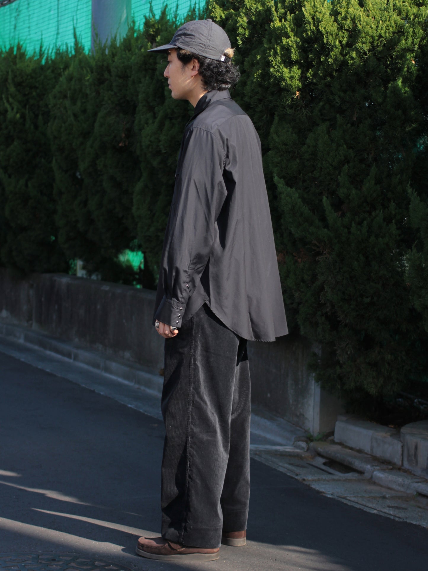 seven by seven/WESTERN SHIRTS - Broad - "BLACK"