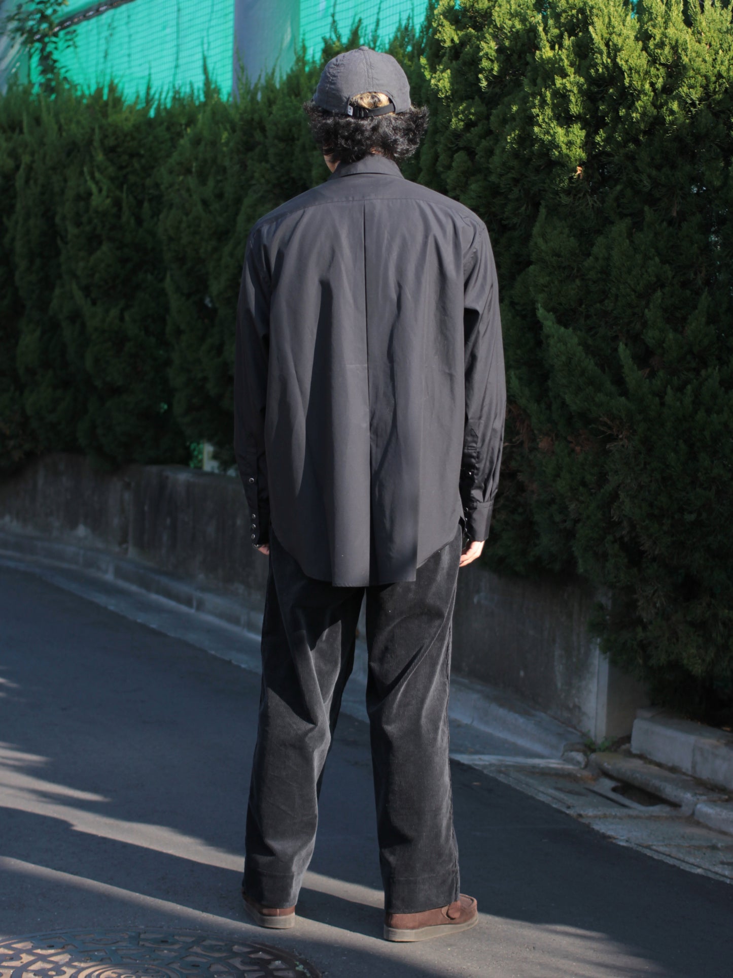 seven by seven/WESTERN SHIRTS - Broad - "BLACK"