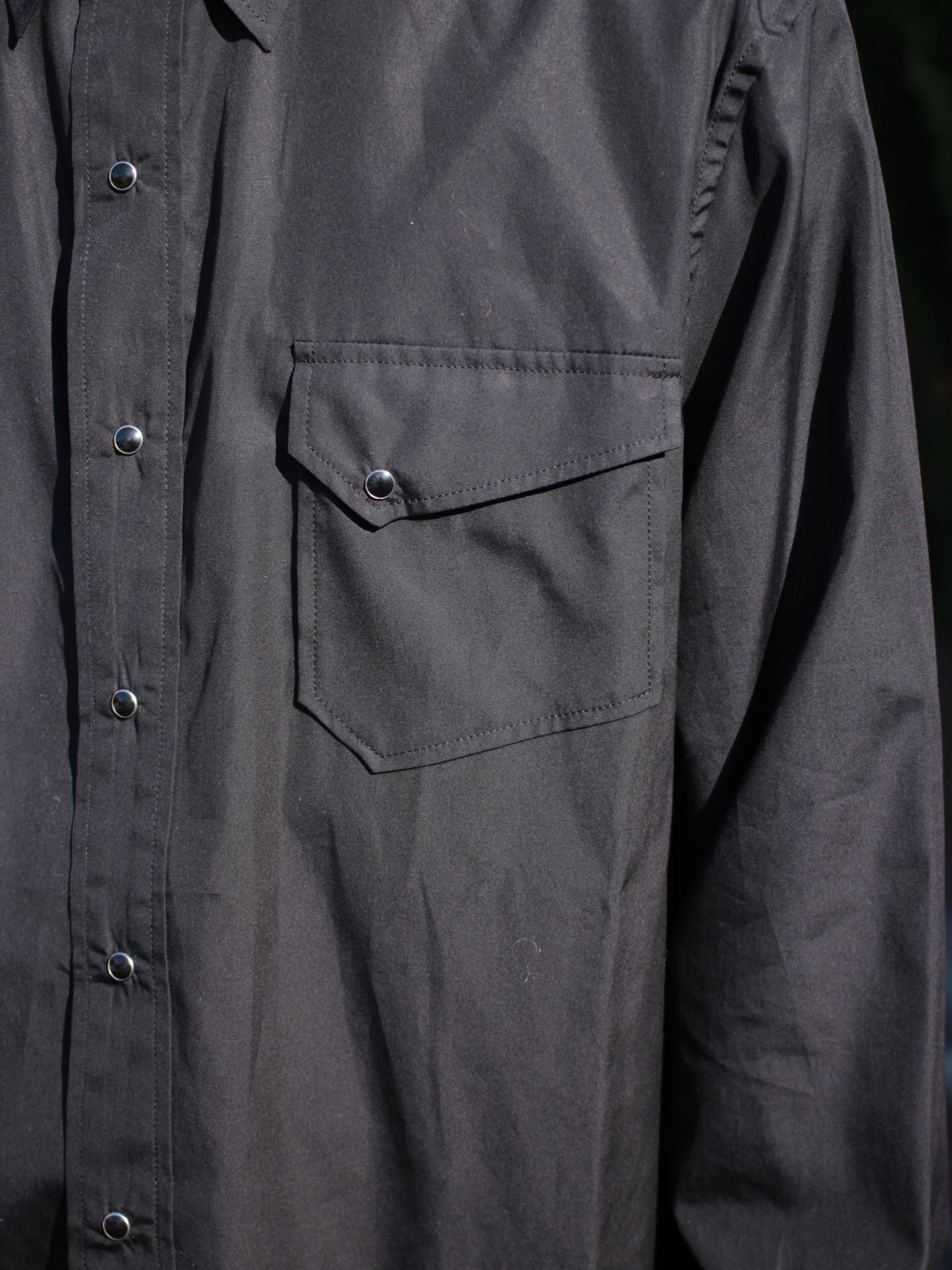 seven by seven/WESTERN SHIRTS - Broad - "BLACK"