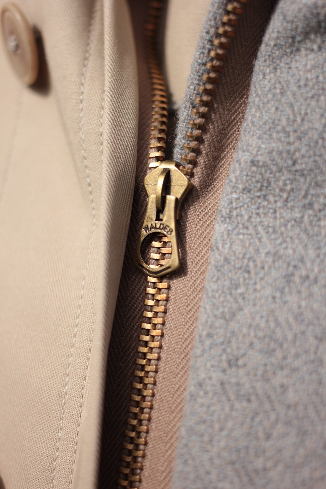 ULTERIOR/RB TWEED/OC TWILL RV HOODED COAT ”SAND/BEIGE”