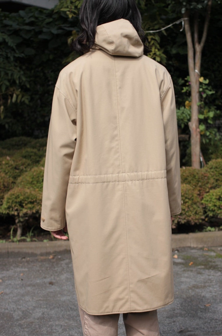 ULTERIOR/RB TWEED/OC TWILL RV HOODED COAT ”SAND/BEIGE”