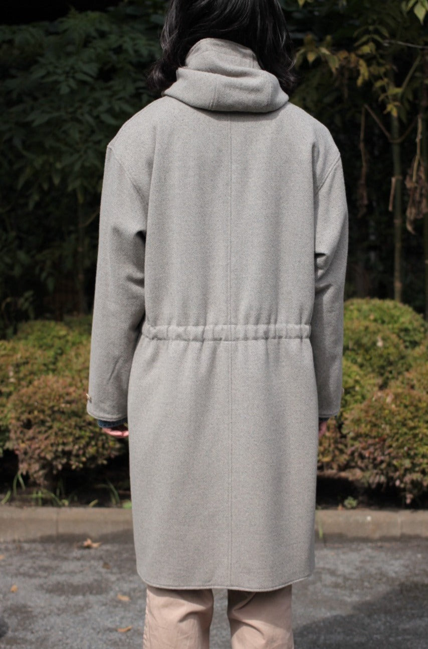 ULTERIOR/RB TWEED/OC TWILL RV HOODED COAT ”SAND/BEIGE”