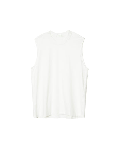 MATSUFUJI / Sleeveless Shirt “WHITE”