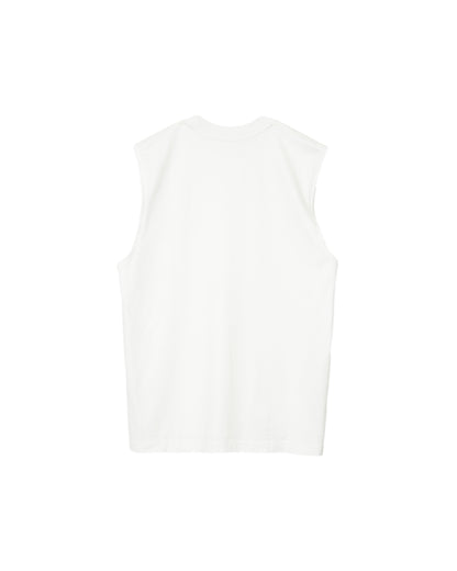 MATSUFUJI / Sleeveless Shirt “WHITE”