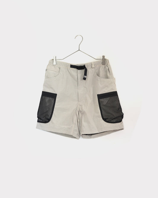 ENDS and MEANS（エンズアンドミーンズ）Utillity Shorts "moon gray"