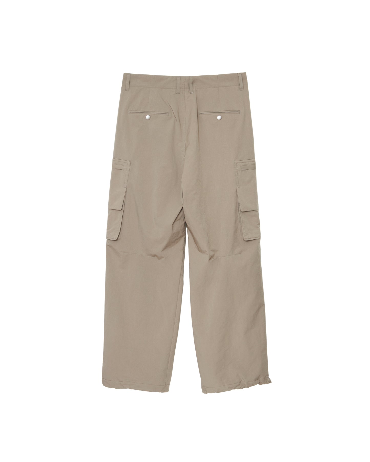 MATSUFUJI/Water Repellent Wide Cargo Trousers"GREIGE"