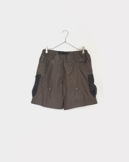ENDS and MEANS（エンズアンドミーンズ）Utillity Shorts"african black"