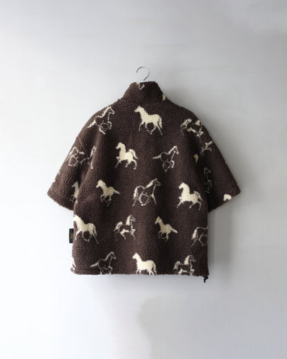 FARFIELD （ファーフィールド） / FELL JACKET HALF SLEEVE "Brown Horse"