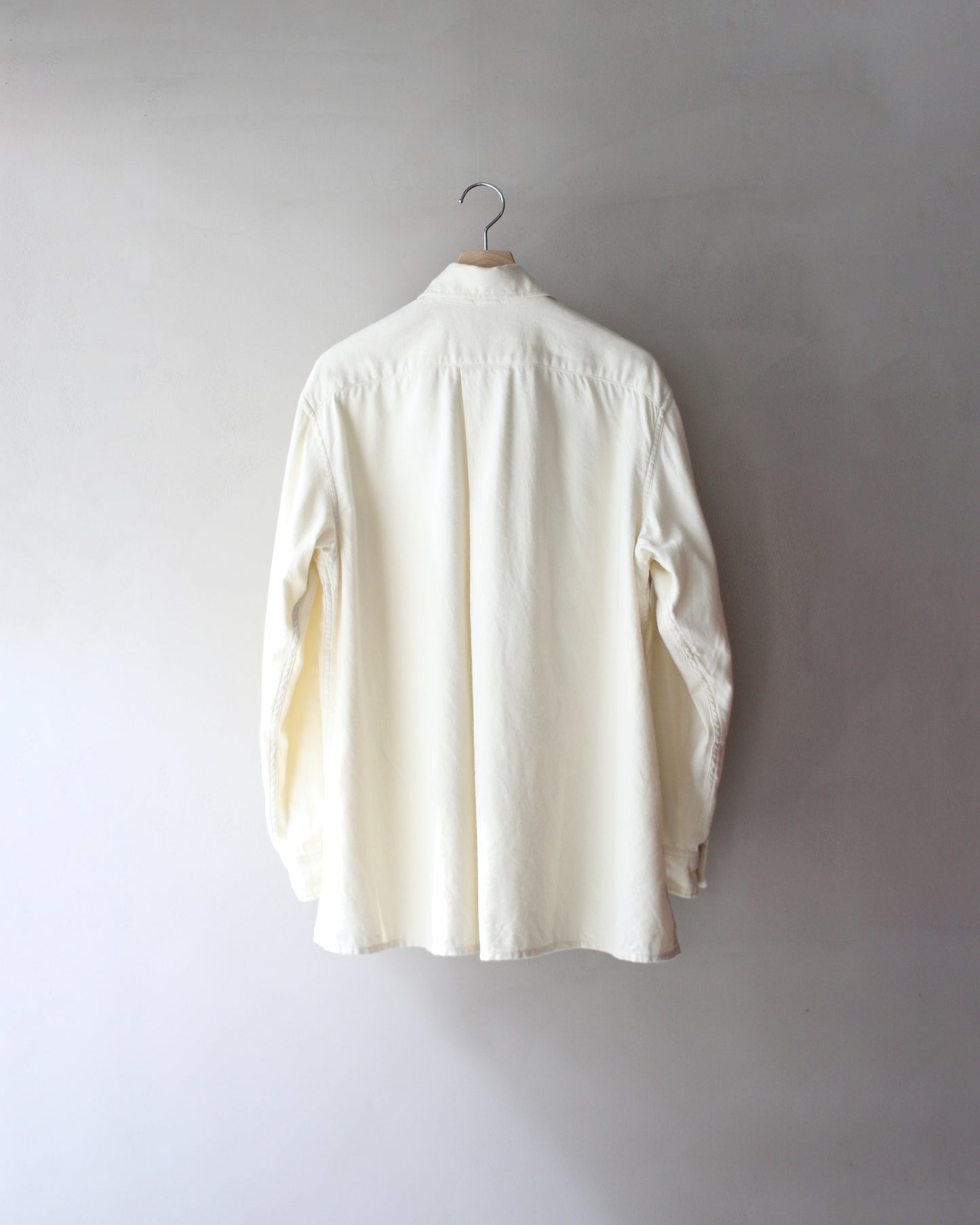 SOWBOW(蒼氓)/FLAP POCKET WORK SHIRT "NATURAL"