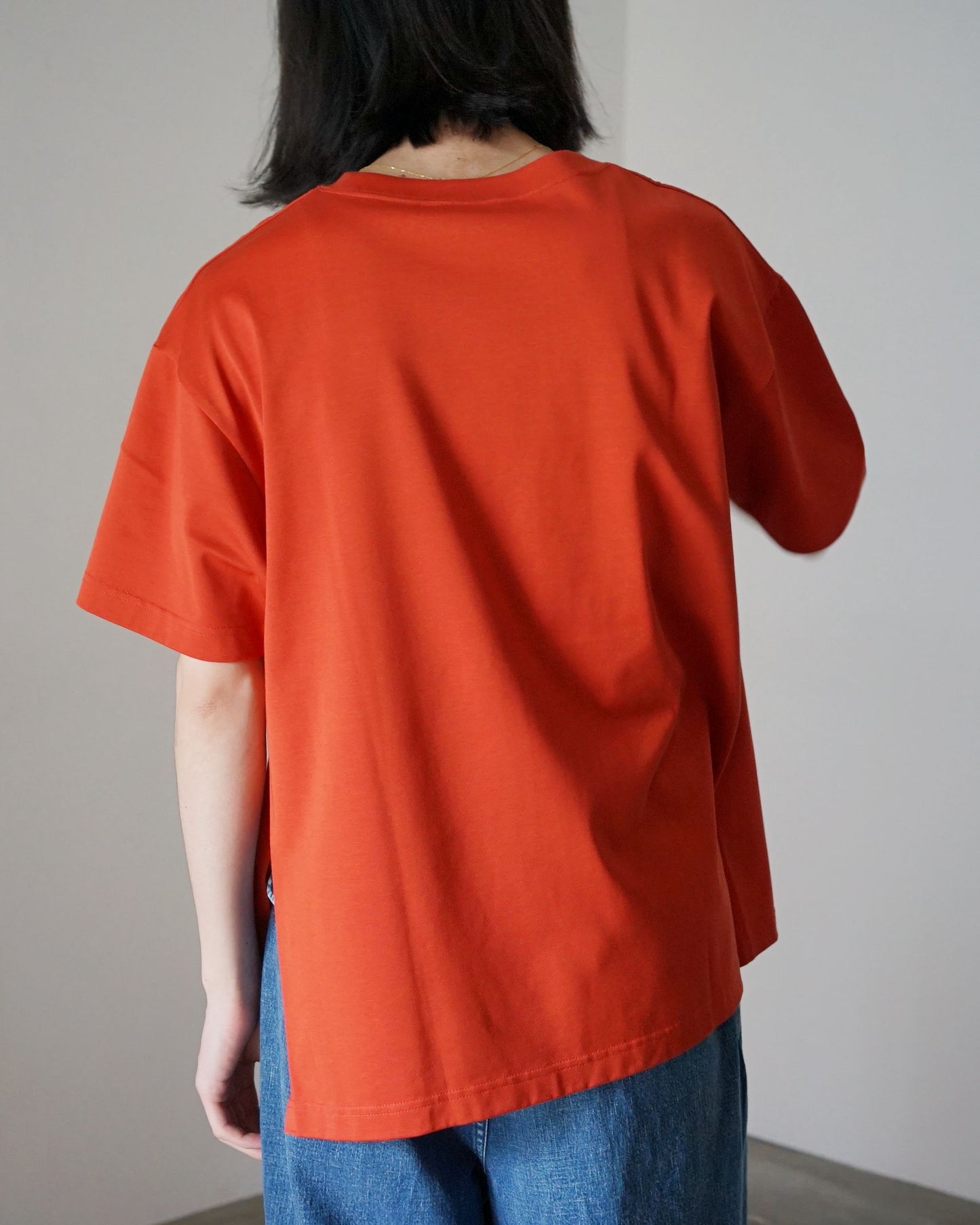 roundabout / slit Tshirts "RED"