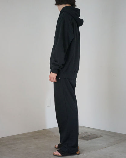 MATSUFUJI / Front Zip Hoodie "BLACK"