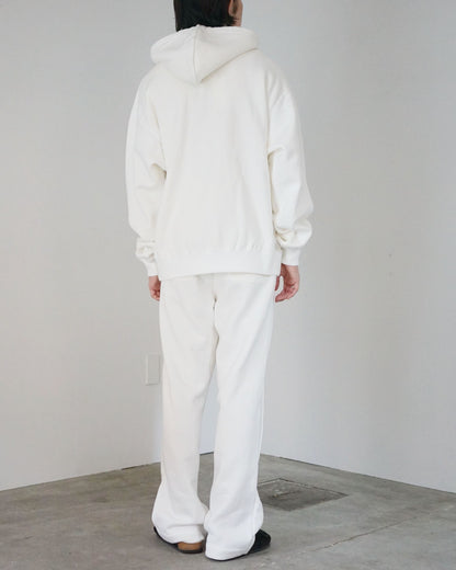 MATSUFUJI / Front Zip Hoodie "WHITE"