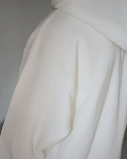 MATSUFUJI / Front Zip Hoodie "WHITE"