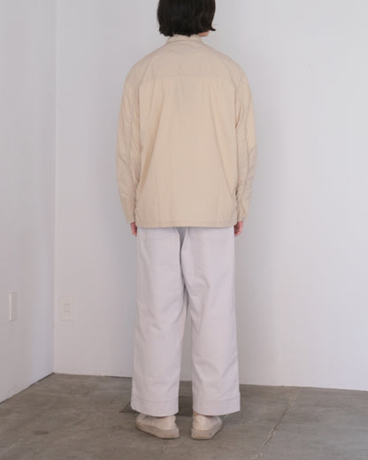 ENDS and MEANS/Light Shirts Jacket "Light Beige"