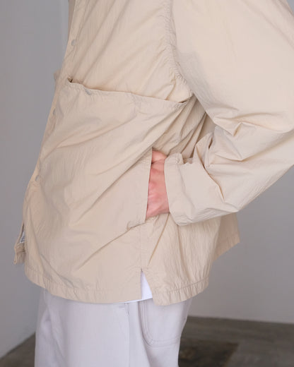 ENDS and MEANS/Light Shirts Jacket "Light Beige"