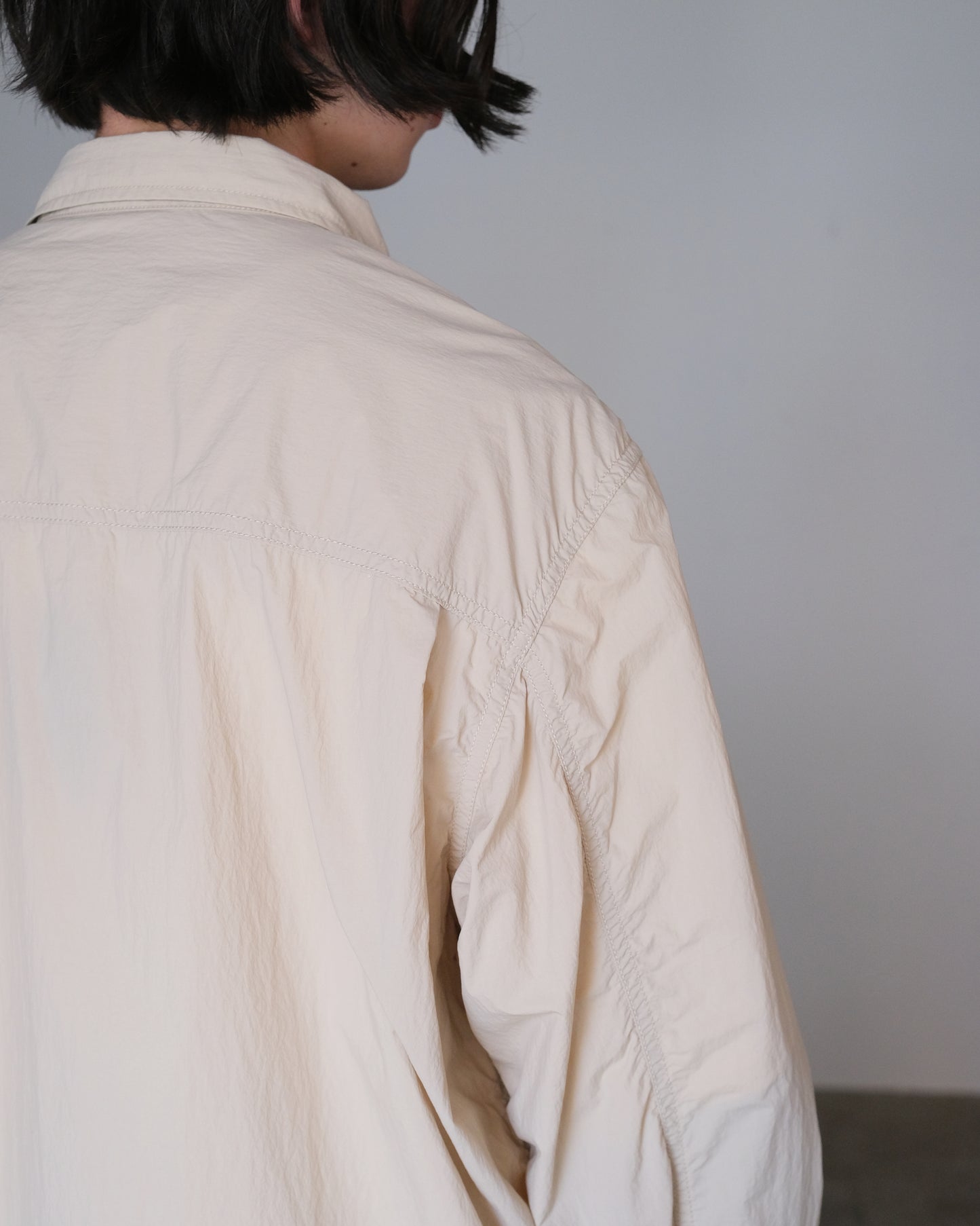 ENDS and MEANS/Light Shirts Jacket "Light Beige"