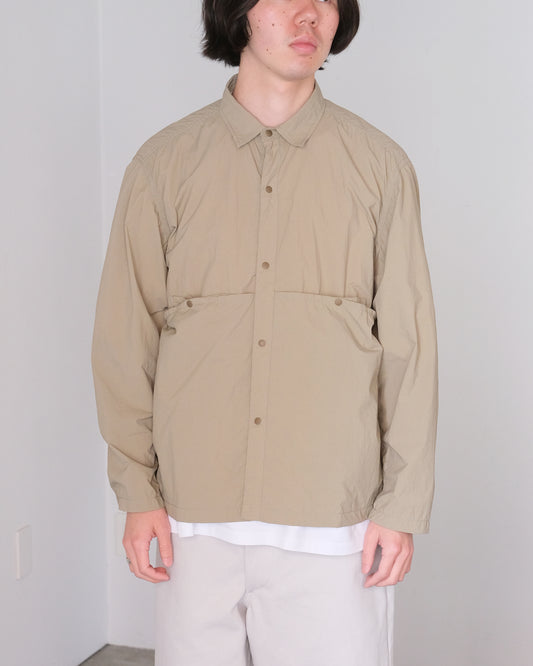 ENDS and MEANS/Light Shirts Jacket "Olive"