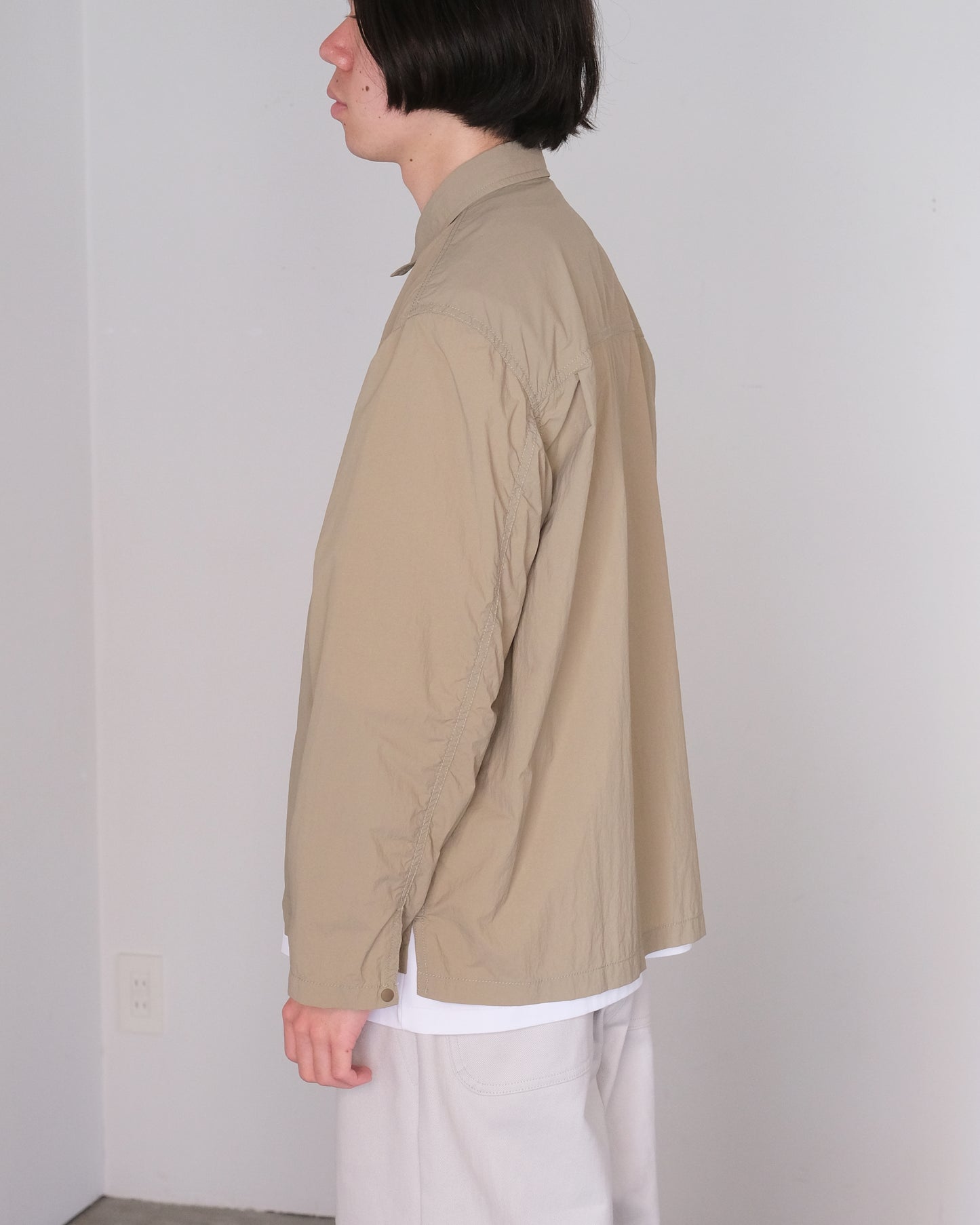 ENDS and MEANS/Light Shirts Jacket "Olive"