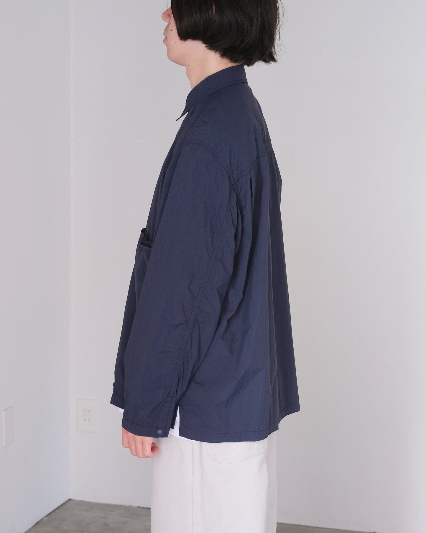 ENDS and MEANS/Light Shirts Jacket "Navy"