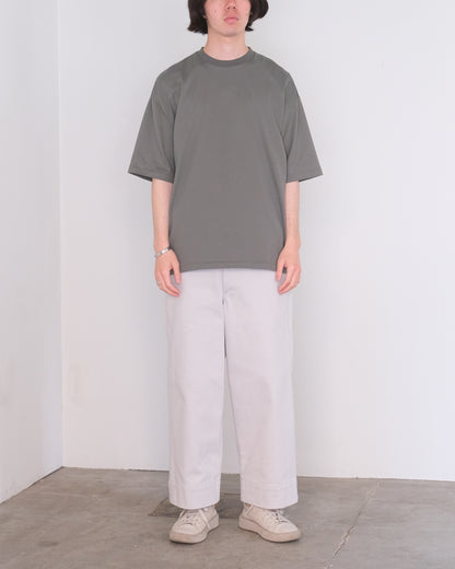 ULTERIOR/Suvin Sueded Tenjiku Tee "DARK SAGE"