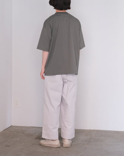 ULTERIOR/Suvin Sueded Tenjiku Tee "DARK SAGE"