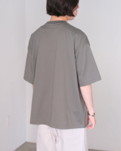 ULTERIOR/Suvin Sueded Tenjiku Tee "DARK SAGE"