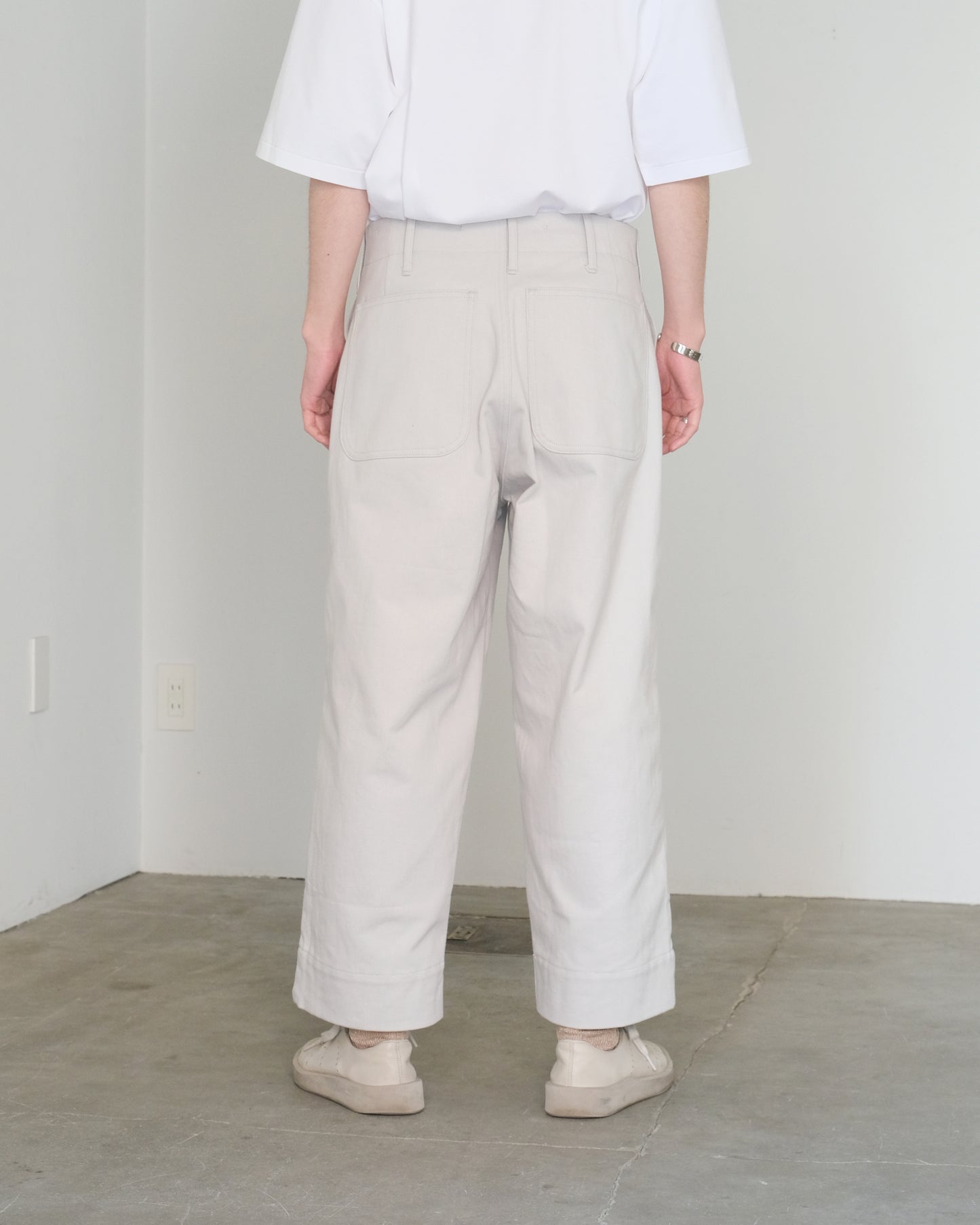 TUKI / s/s wide work "ash"