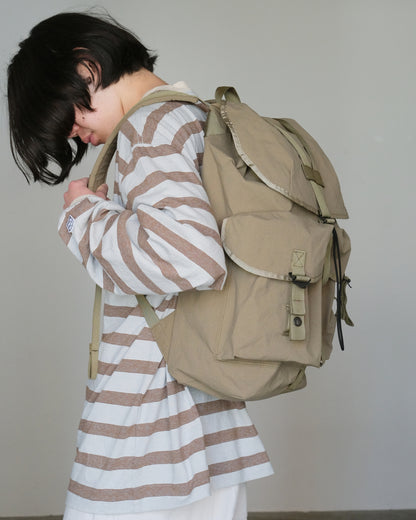 ENDS and MEANS/Evacuation Back Pack"Khaki"