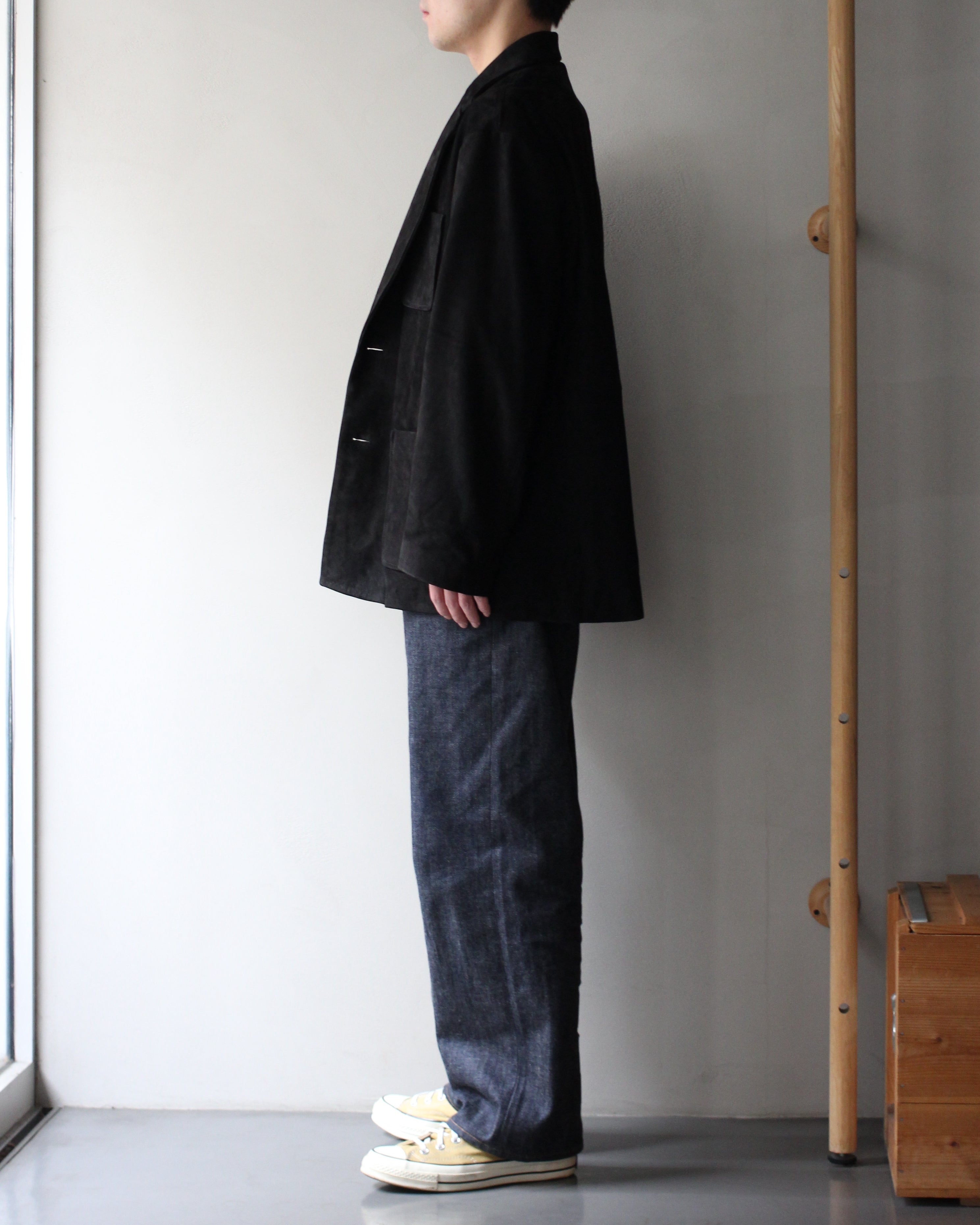 ssstein/COW NUBUCK BLAZER