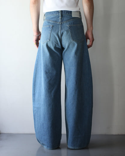 ssstein/DEFORMATION WIDE DENIM JEANS"INDIGO"