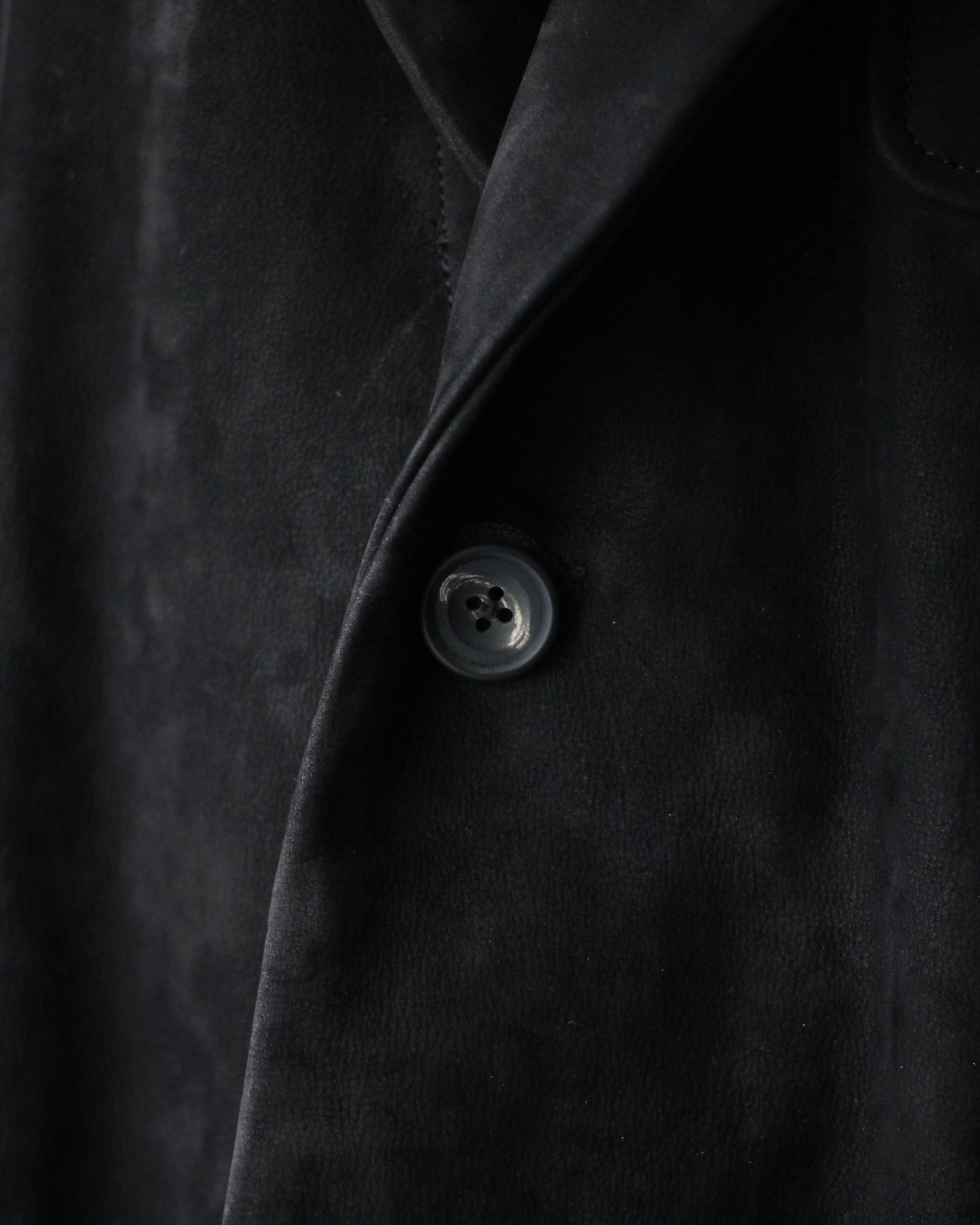 ssstein/COW NUBUCK BLAZER" BLACK"