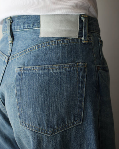 ssstein/DEFORMATION WIDE DENIM JEANS"INDIGO"