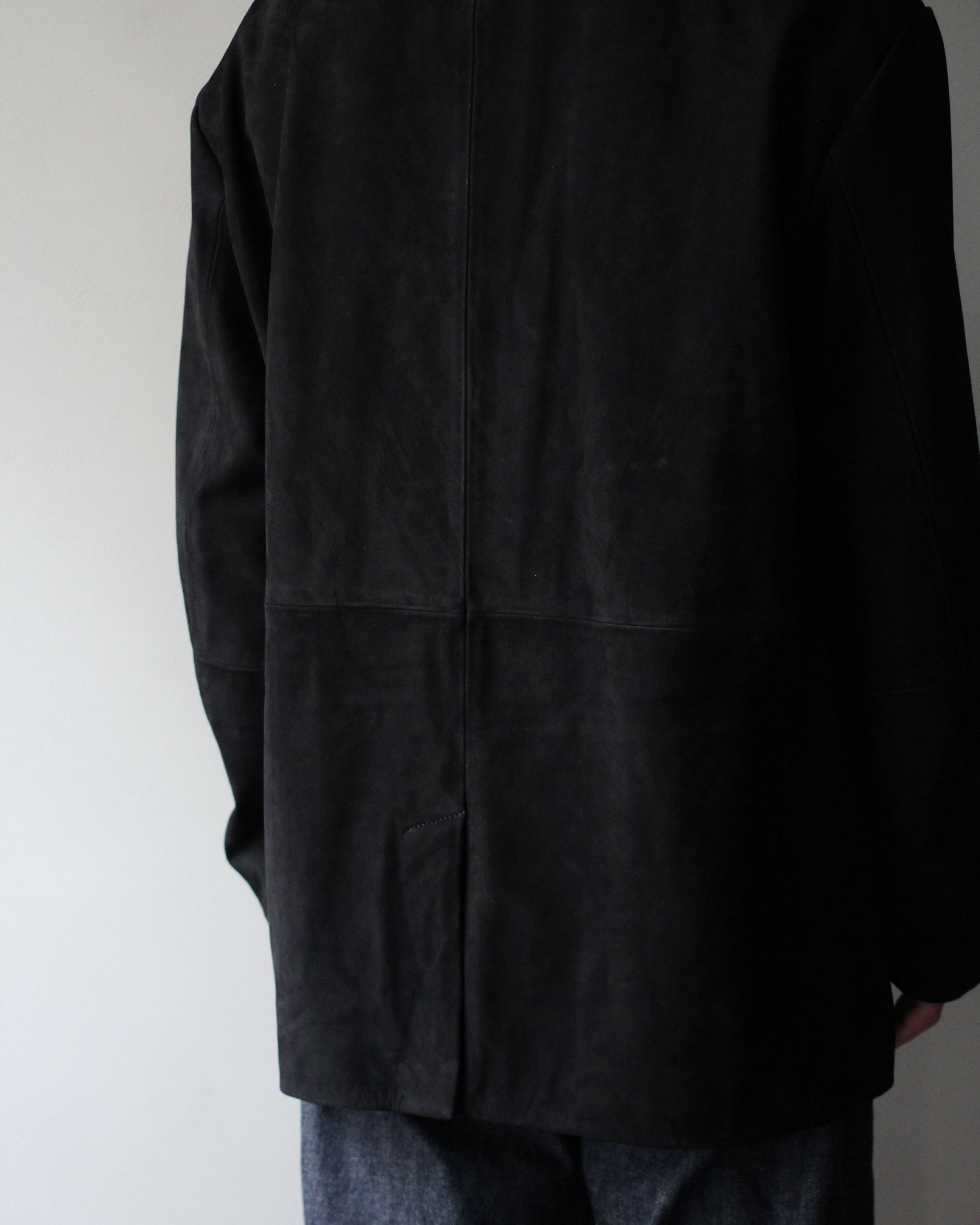ssstein/COW NUBUCK BLAZER