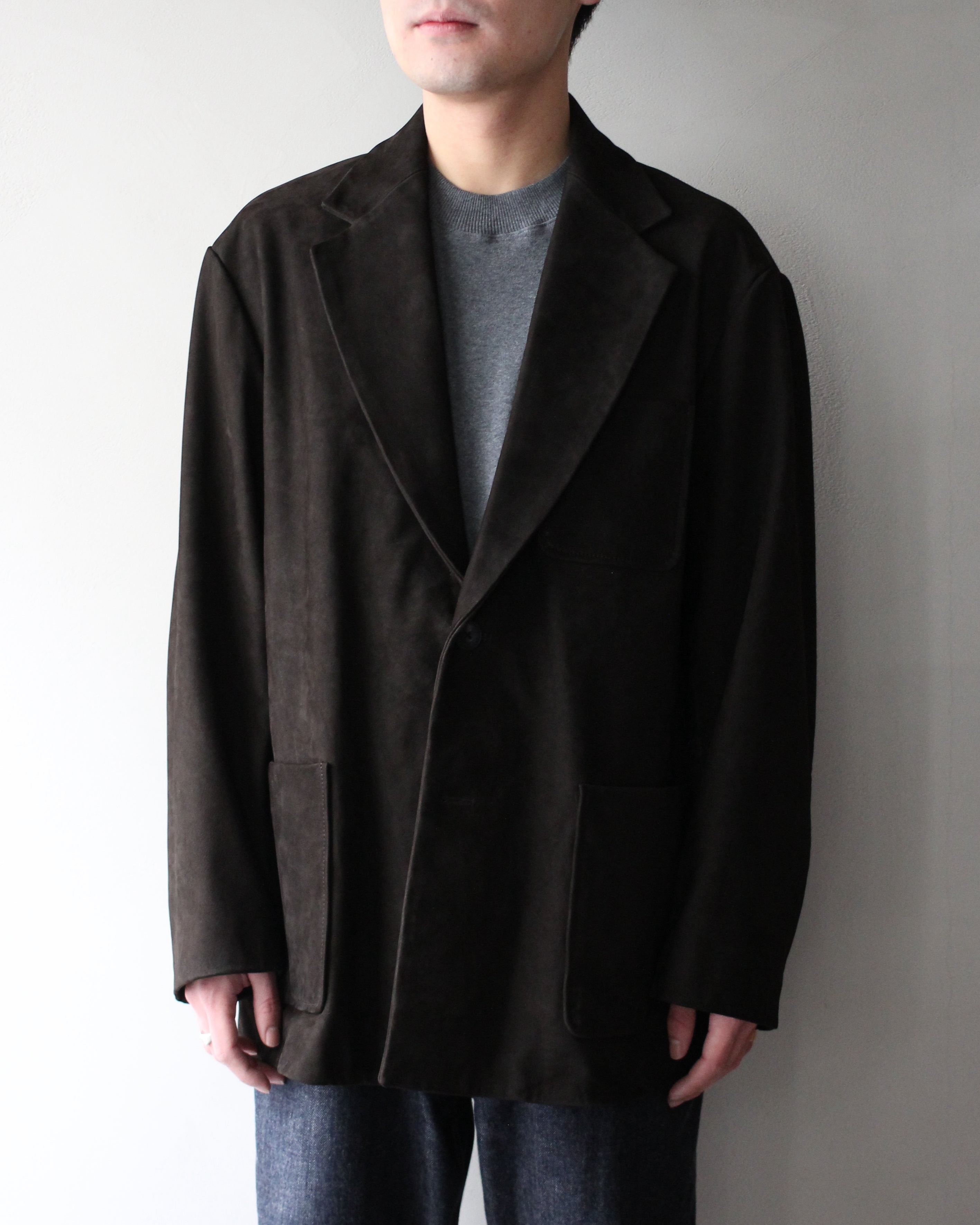 ssstein/COW NUBUCK BLAZER ssstein/COW NUBUCK BLAZER